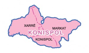 Harta e re territoriale e bashkisë Konispol