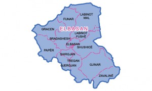 Harta e re territoriale e bashkisë Elbasan