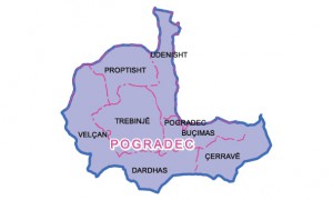 Harta e re territoriale e bashkisë Pogradec