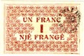 Ana e pasme e kartëmonedhës 1 frang emetim i vitit 1917. Foto kortezi: Banka e Shqipërisë